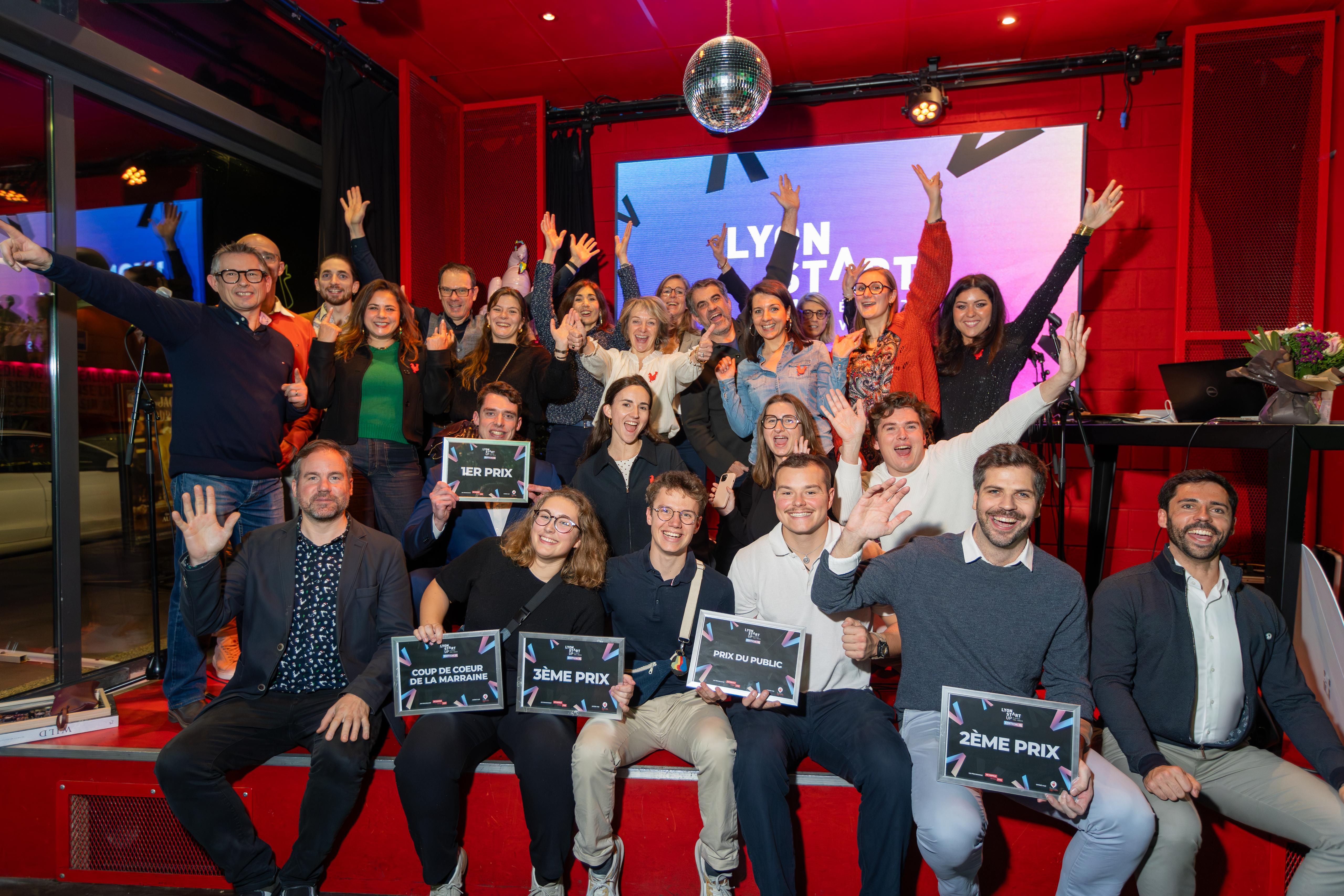 Image de l'article 🎙️ LES GRANDS GAGNANTS DE LYON START UP – ÉDITION 18 :